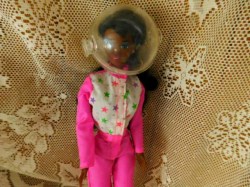black barbie helmet a